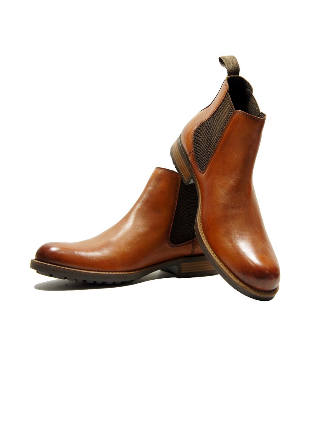 HX London HX London Men Slip On Chelsea Leather Boots