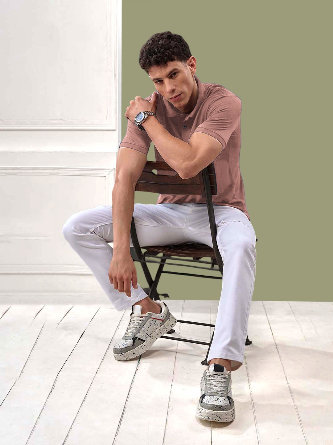LUX NITRO Polo Collar Anti Odour T-shirt