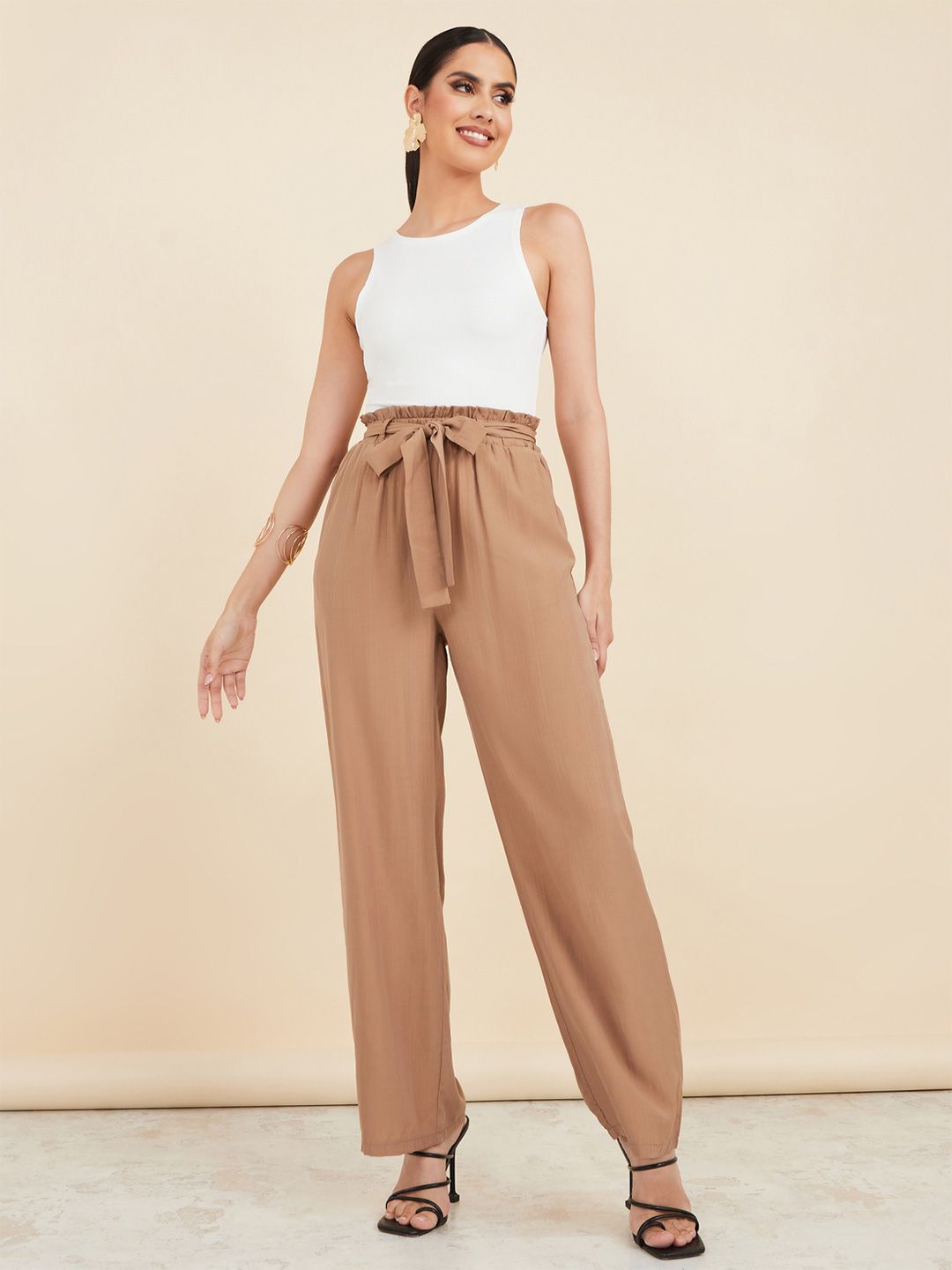 Styli Ribbed Knit Fitted Bodysuit