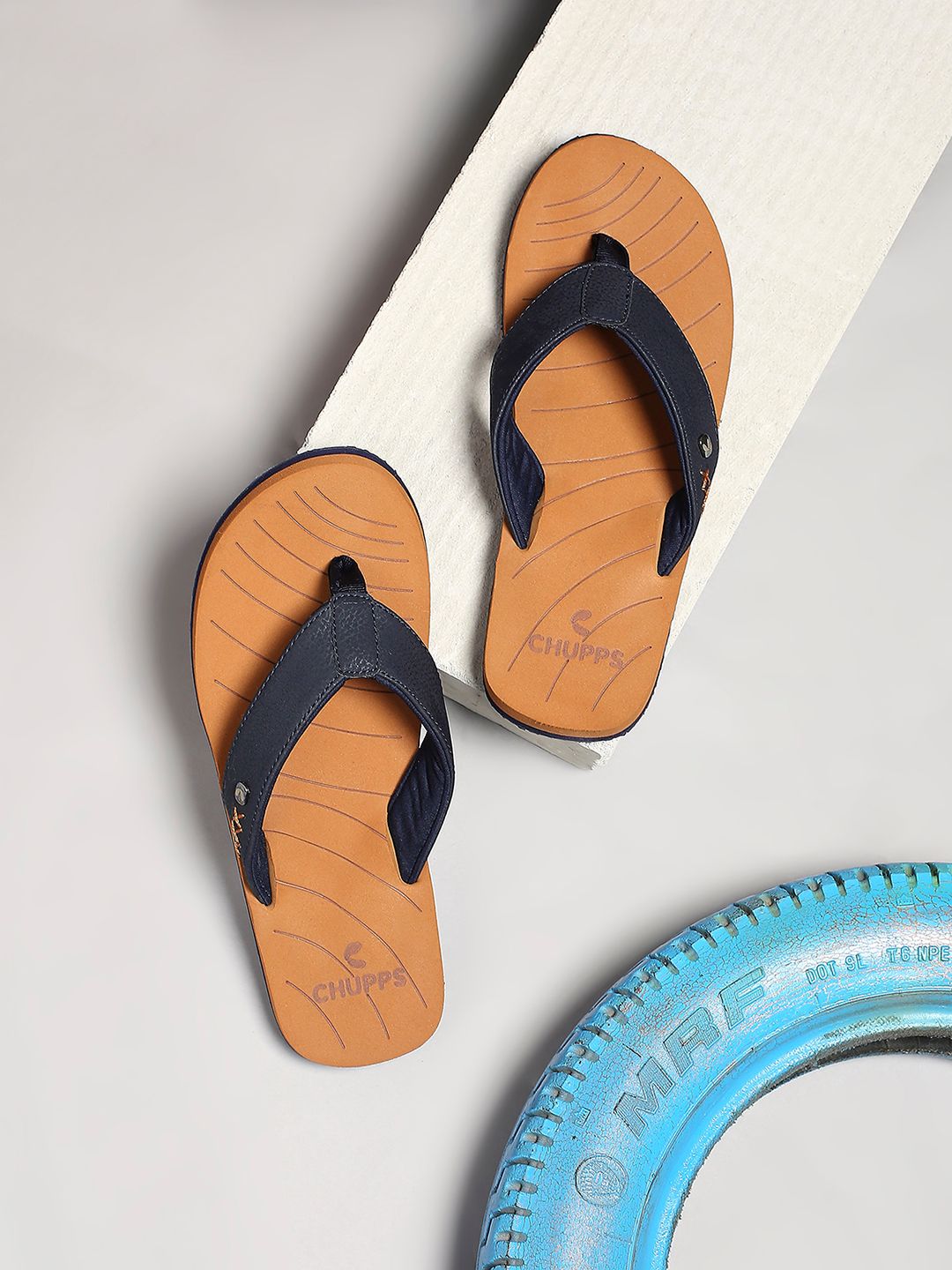 CHUPPS Men Comfort Everyday Wear Flip Flops