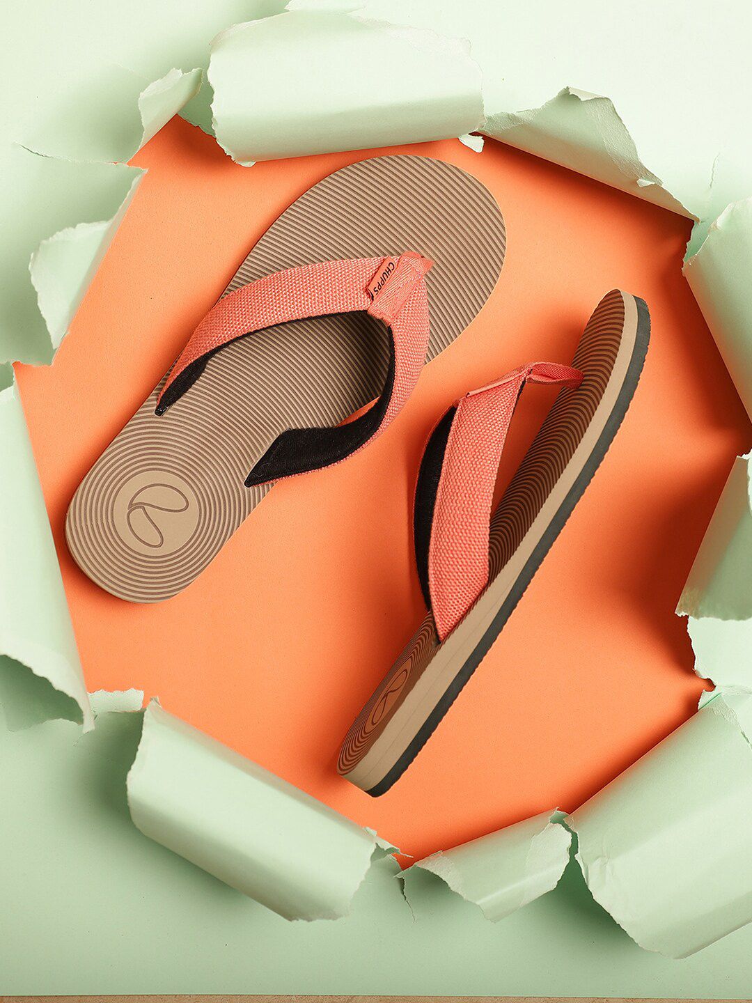 CHUPPS Men Comfort Everyday Wear Flip Flops