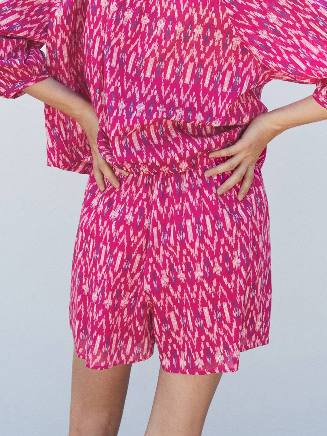 Printed Pure Cotton Shorts