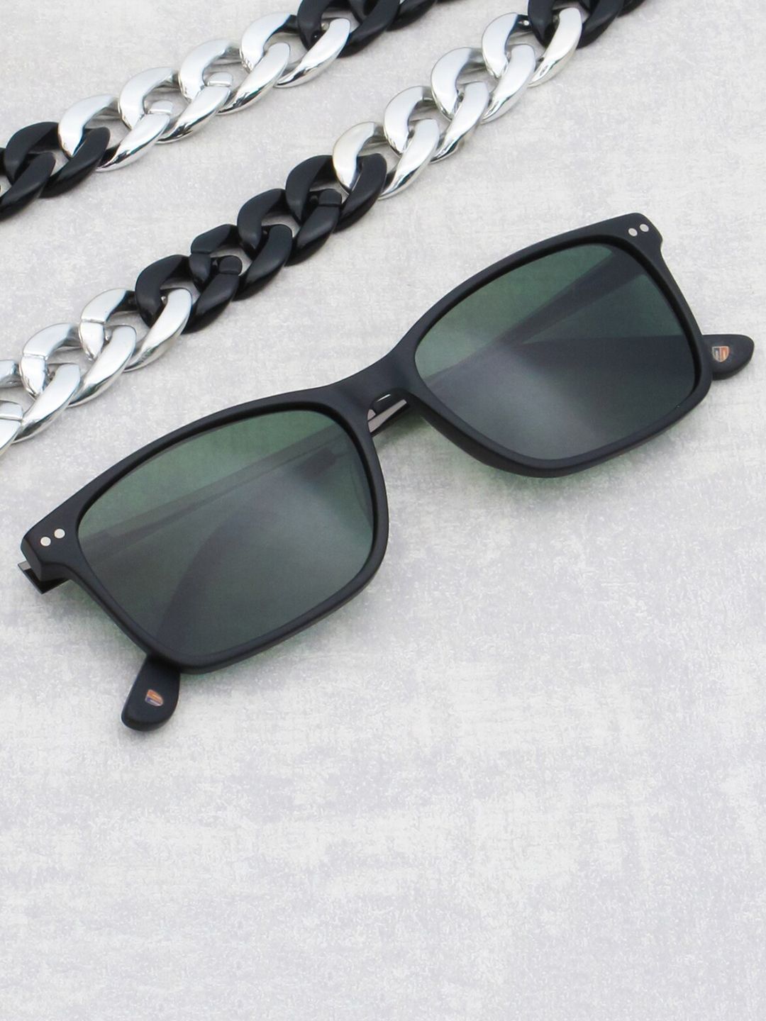 Ted Smith Full Rim Wayfarer Sunglasses with Polarised Lens LEZLIE_C2