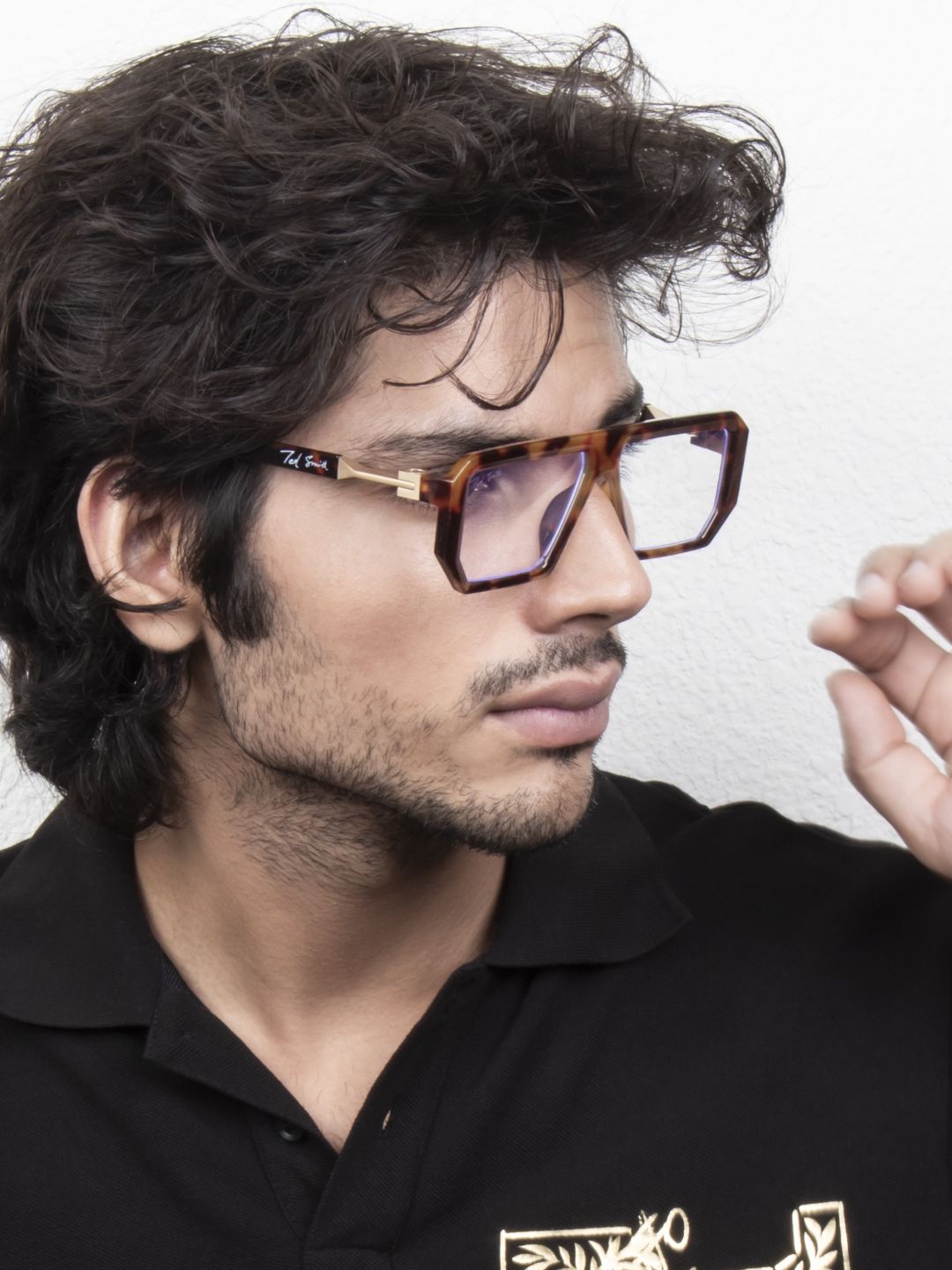 Ted Smith Lens & Oversized Sunglasses With UV Protected Lens TRUMP_C8