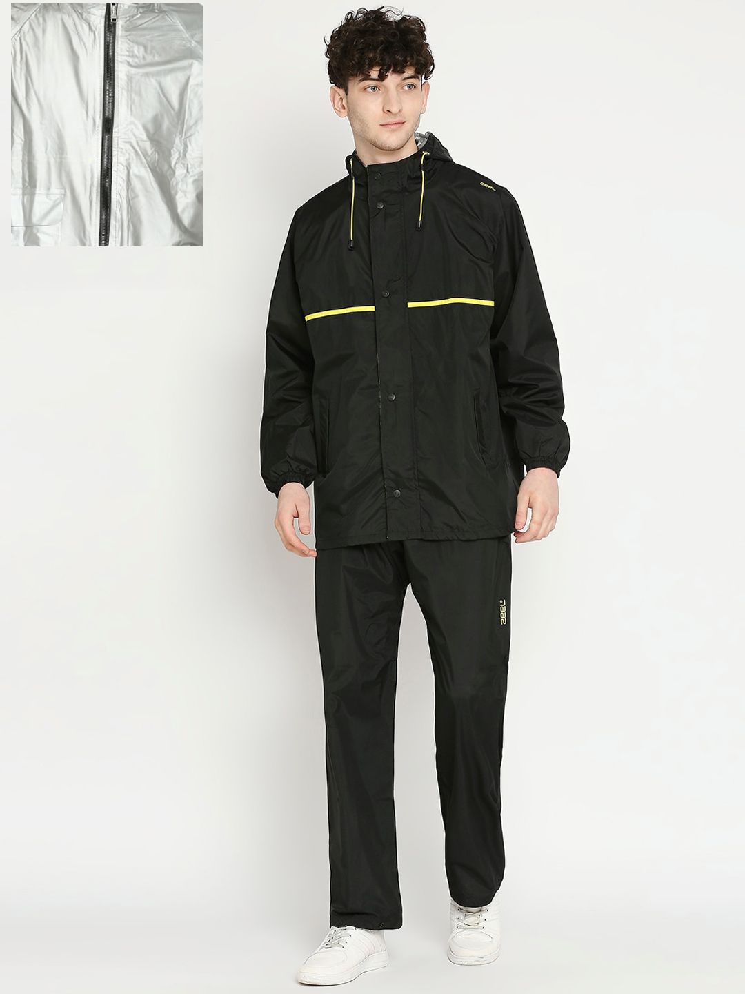 Buy Zeel Reversible Rain Jacket - Rain Jacket for Men 23478802