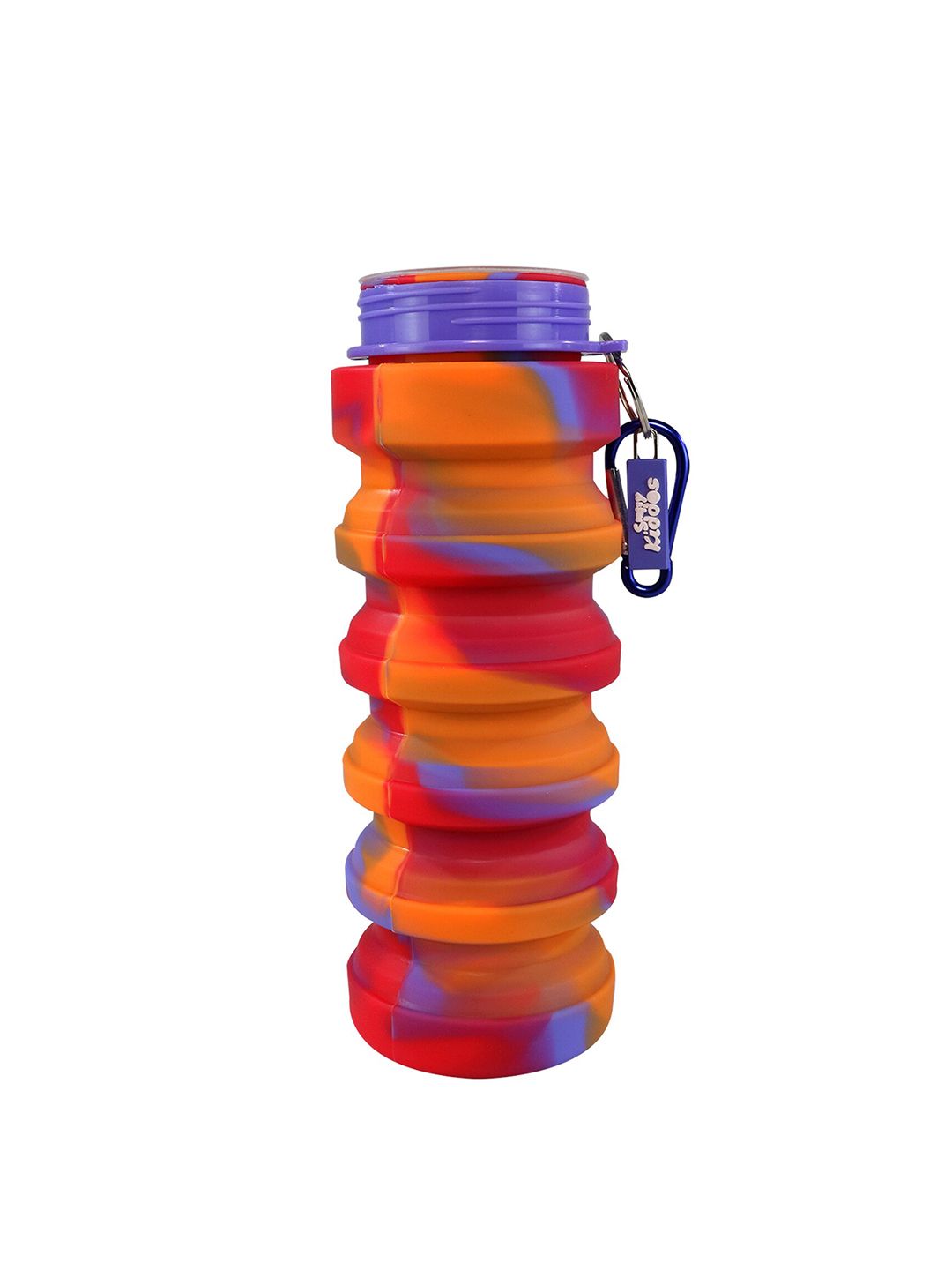 Smily Kiddos Violet Colourblocked Plastic Spill Proof Sipper - 550ml