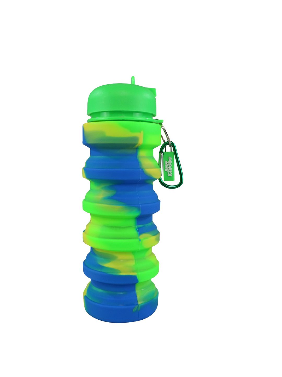 Smily Kiddos Green Colourblocked Plastic Spill Proof Sipper - 550ml