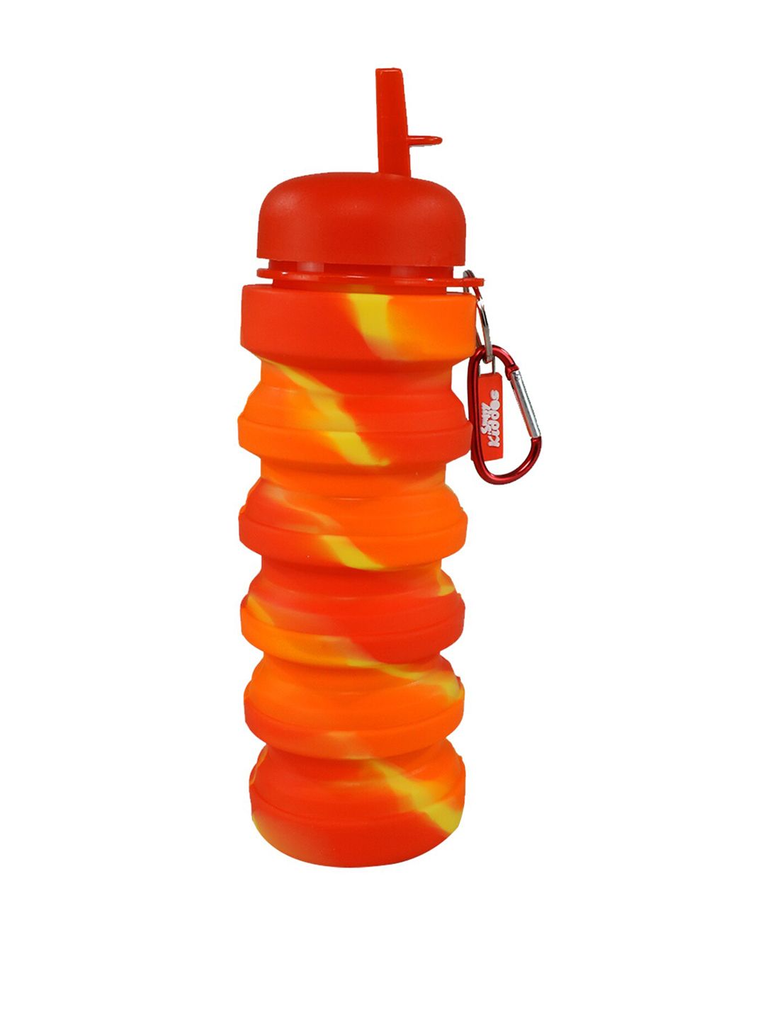 Smily Kiddos Red Colourblocked Plastic Spill Proof Sipper - 550ml