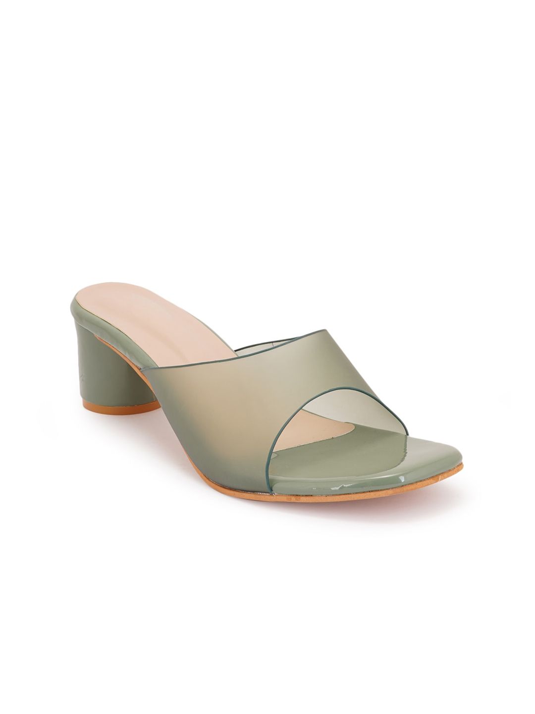 Buy Style Shoes Open Toe Block Heel Mules - Heels for Women
