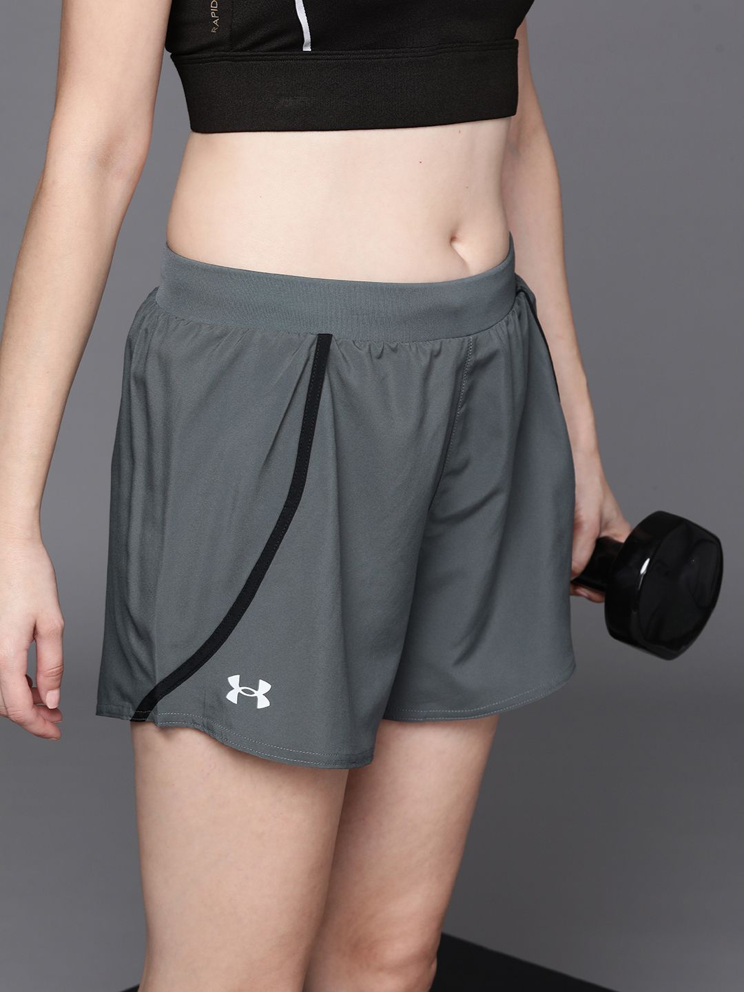 UNDER ARMOUR Women UA Mileage 3.0 Loose Fit Low-Rise Running Sports Shorts Price in India