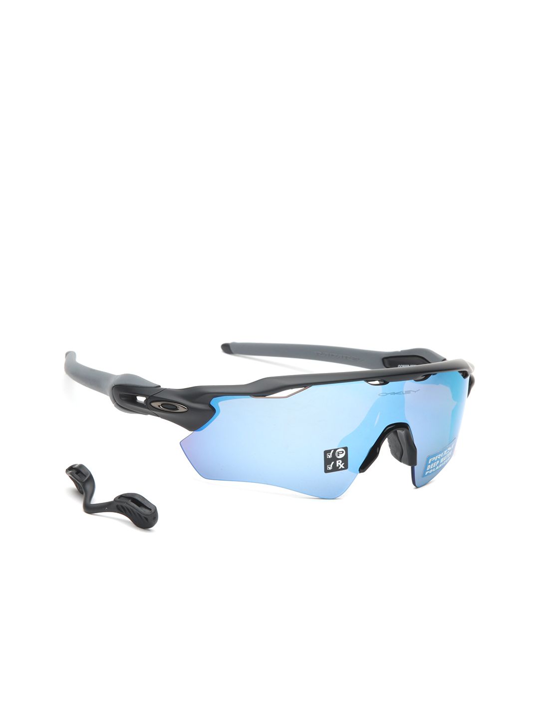 Oakley Men Polarized Blue Lens Rectangle Sunglasses - 0 Oo920892085538