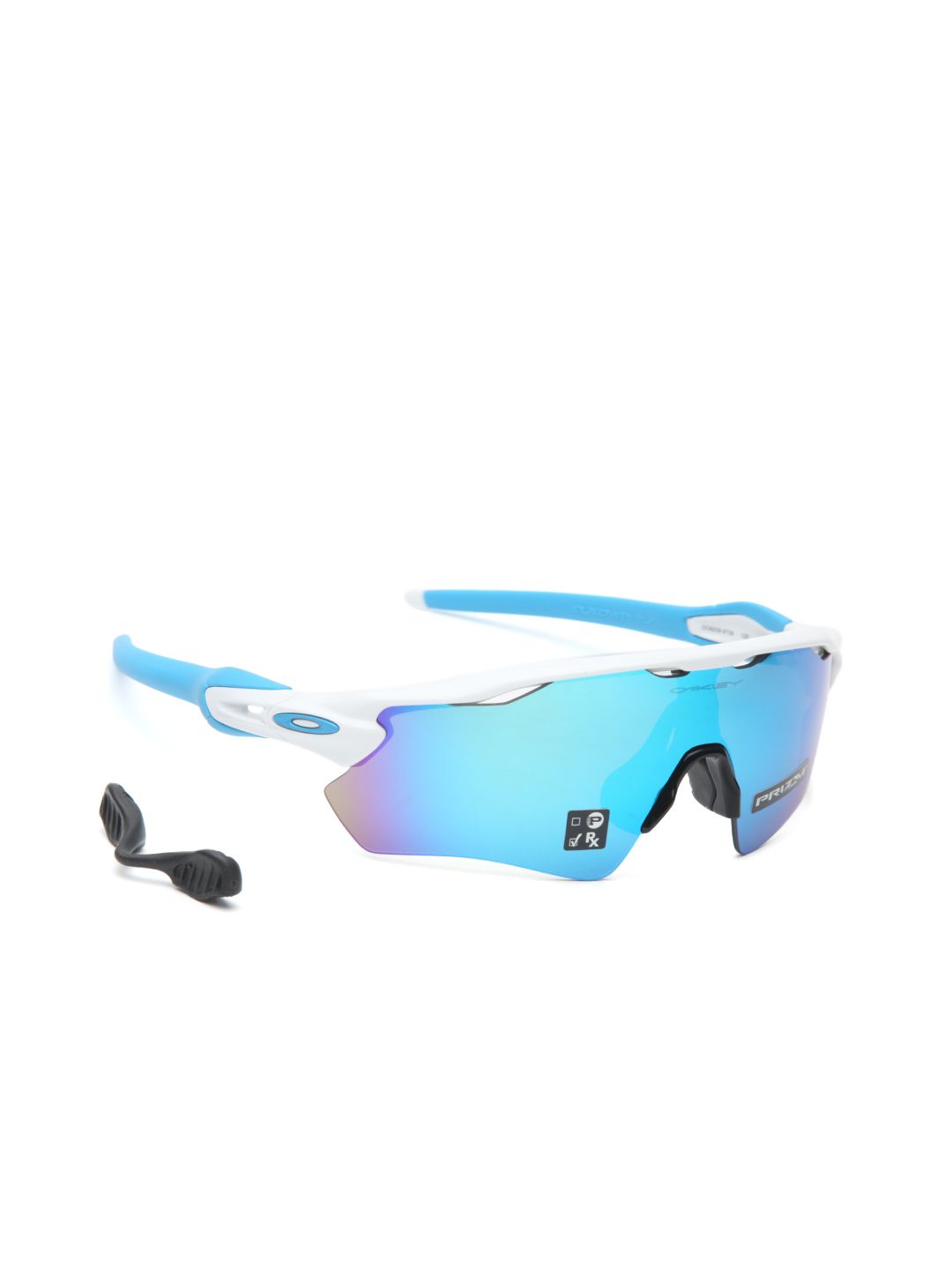 OAKLEY Men UV Protected Blue Lens Rectangle Sunglasses - 0OO920892085738