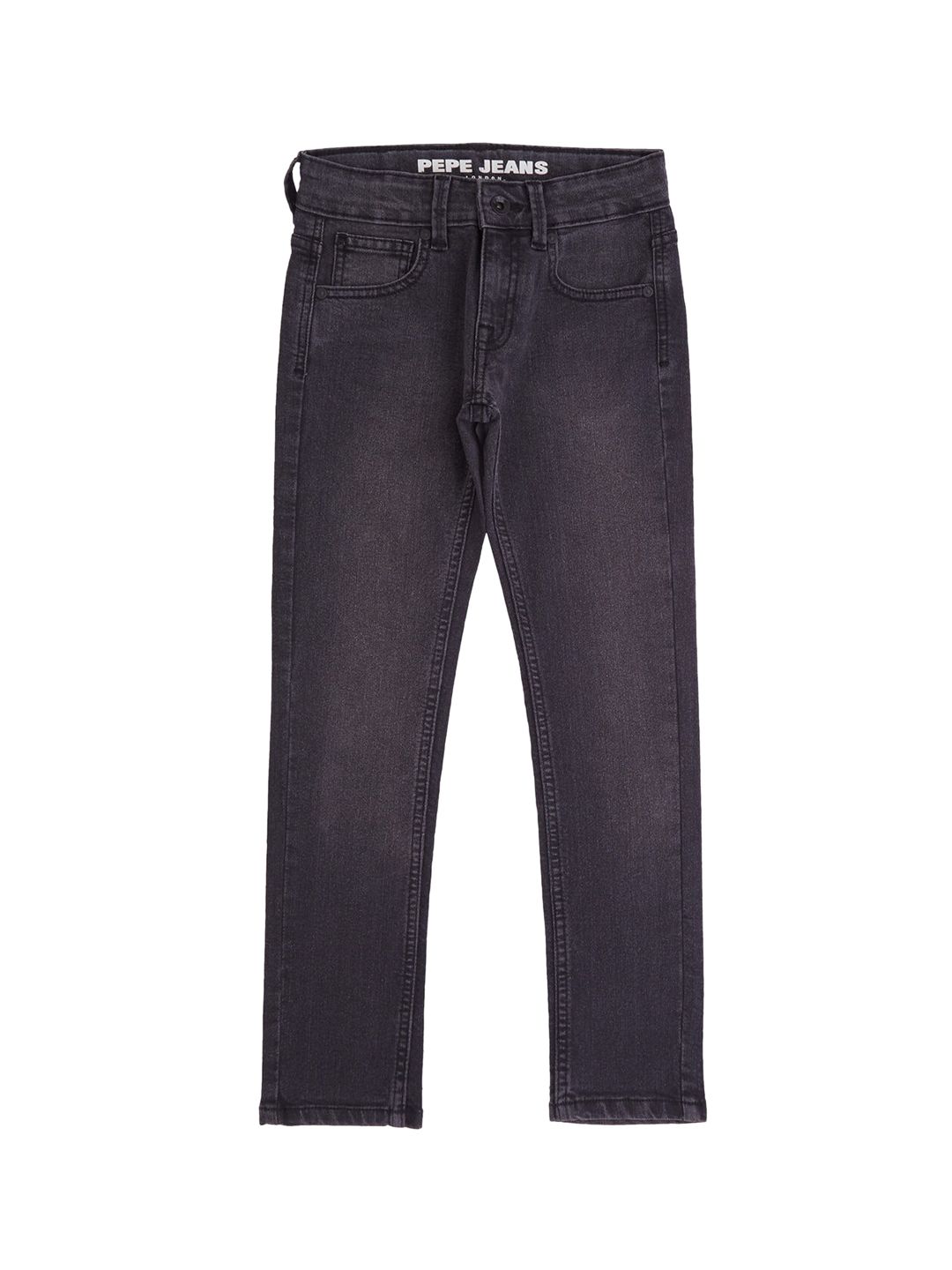 Pepe Jeans Boys Slim Fit Clean Look Stretchable Jeans