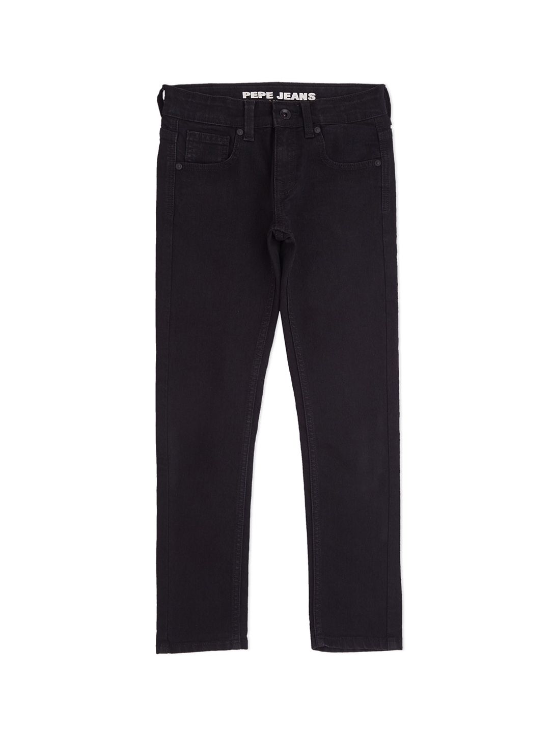 Pepe Jeans Boys Slim Fit Mid-Rise Clean Look Stretchable Jeans