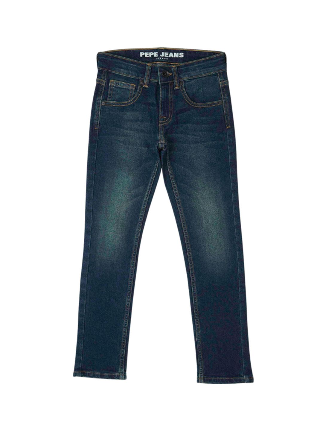 Pepe Jeans Boys Slim Fit Clean Look Light Fade Stretchable Jeans
