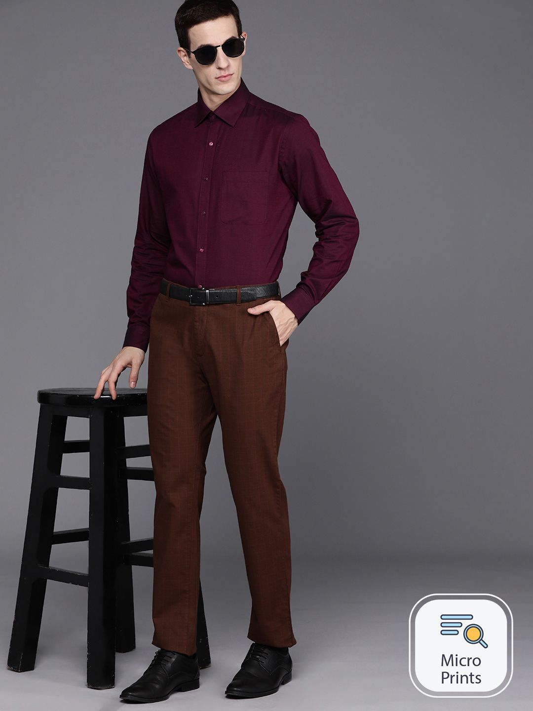 Raymond Pure Cotton Slim Fit Formal Shirt