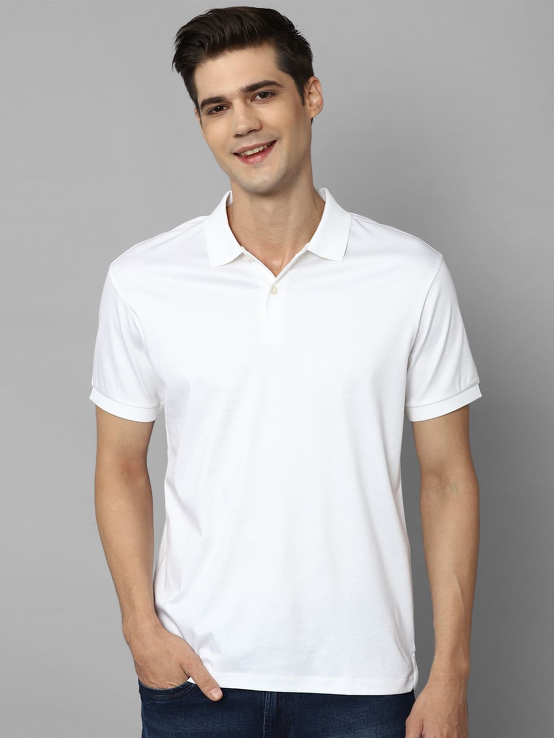 Allen Solly Polo Collar Pure Cotton T-Shirt