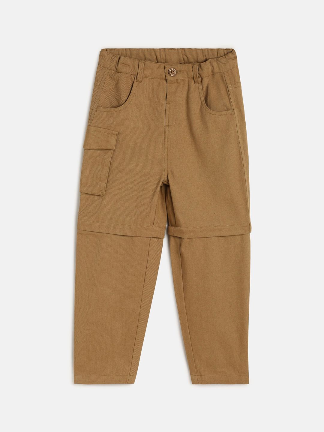 MINI KLUB Boys Mid Rise Pure Cotton Trousers
