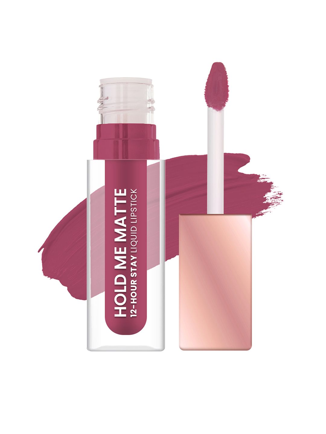 SWISS BEAUTY Hold Me Matte 12 Hour Stay Liquid Lipstick 4.5ml - Roughly Plum 15