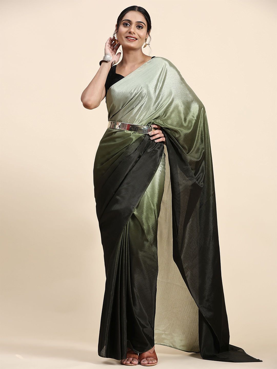 RACHNA Ombre Ready To Wear Saree Price in India