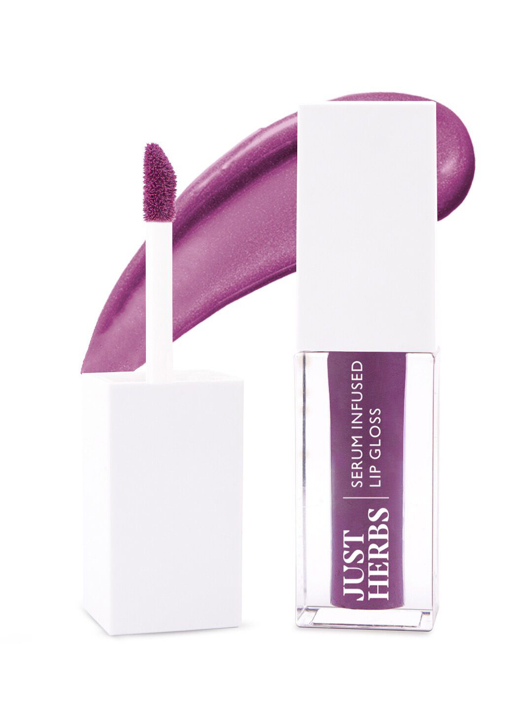 Just Herbs Serum Infused Lip Gloss For Smooth & Shiny Lips 3 ml- Juicy Berry 02