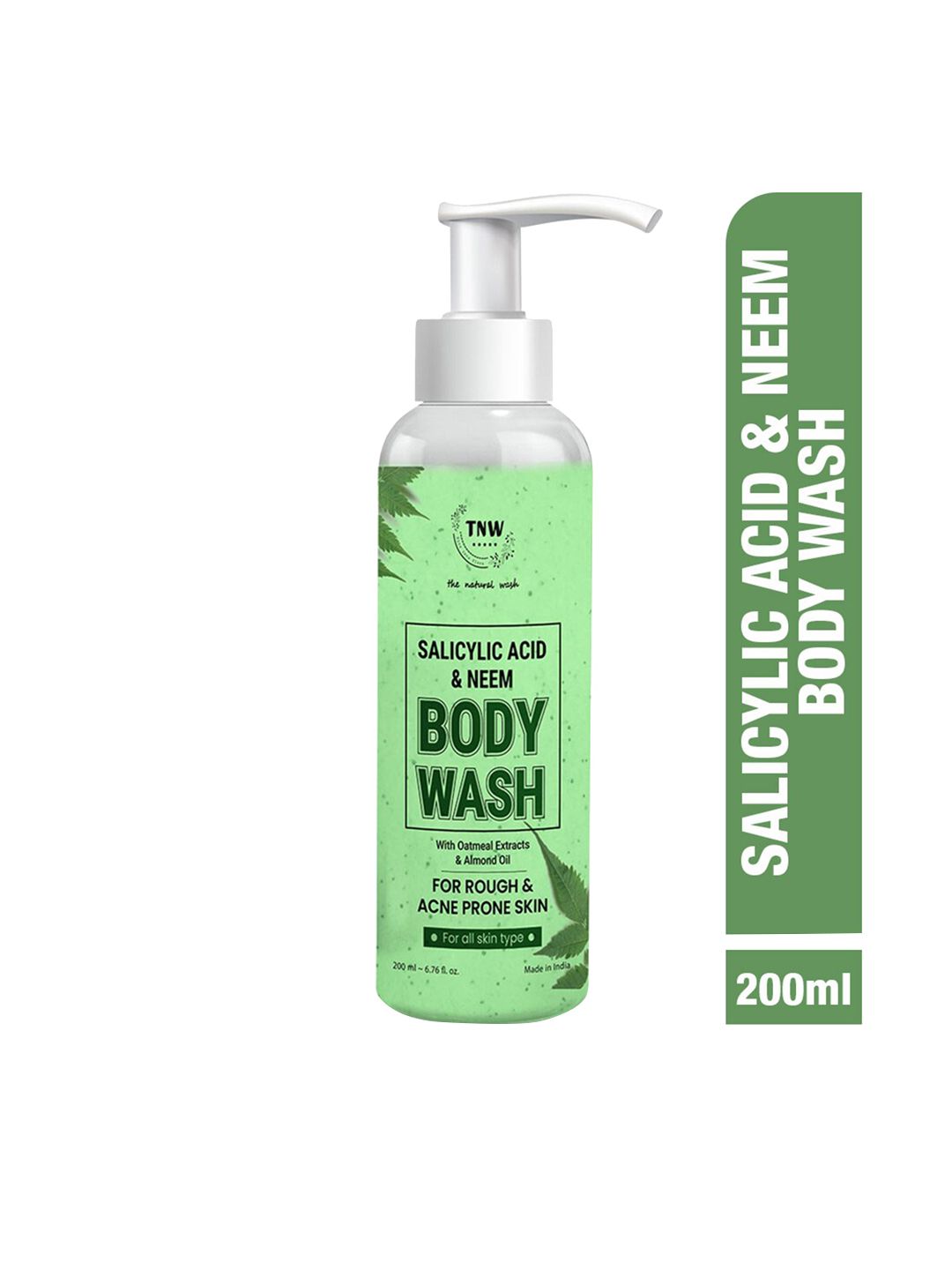TNW the natural wash Salicylic Acid & Neem Body Wash with Oatmeal Extracts - 200 ml