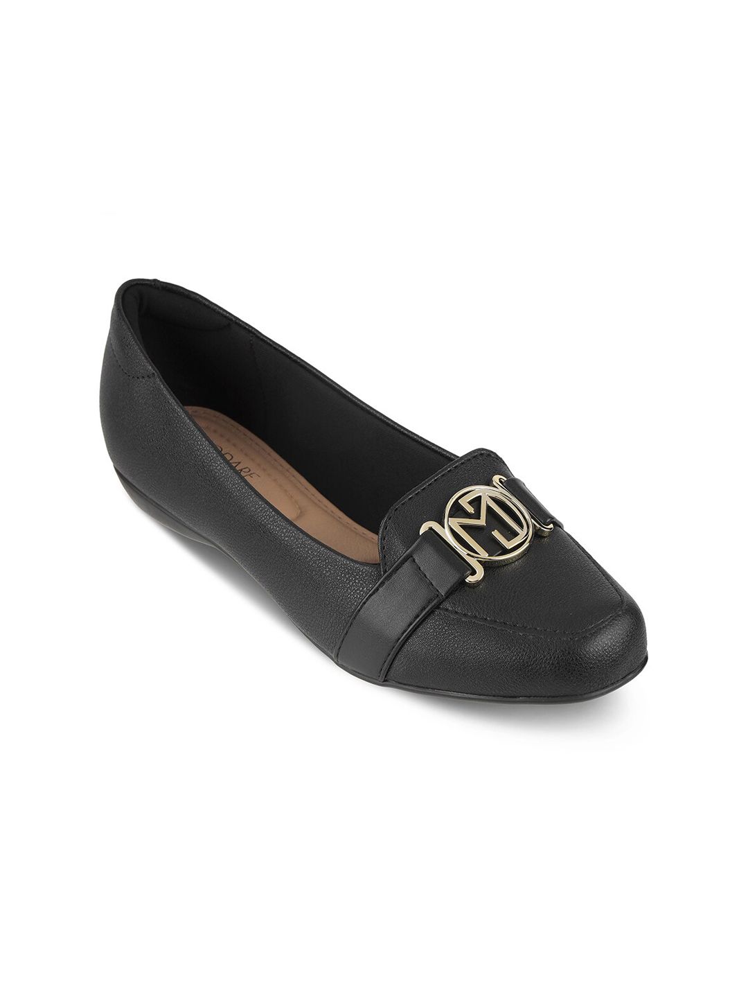 MODARE Textured Embellished Work Ballerinas