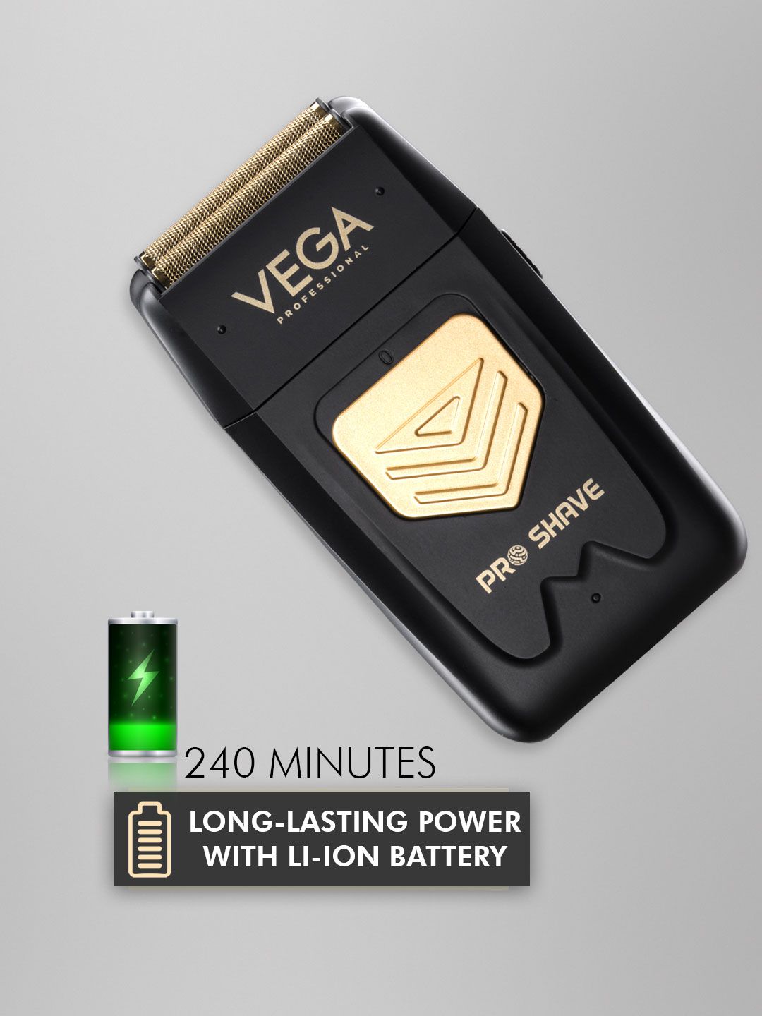 Buy VEGA PROFESSIONAL VPPFS-01 Pro Shave Hair Shaver with Gold