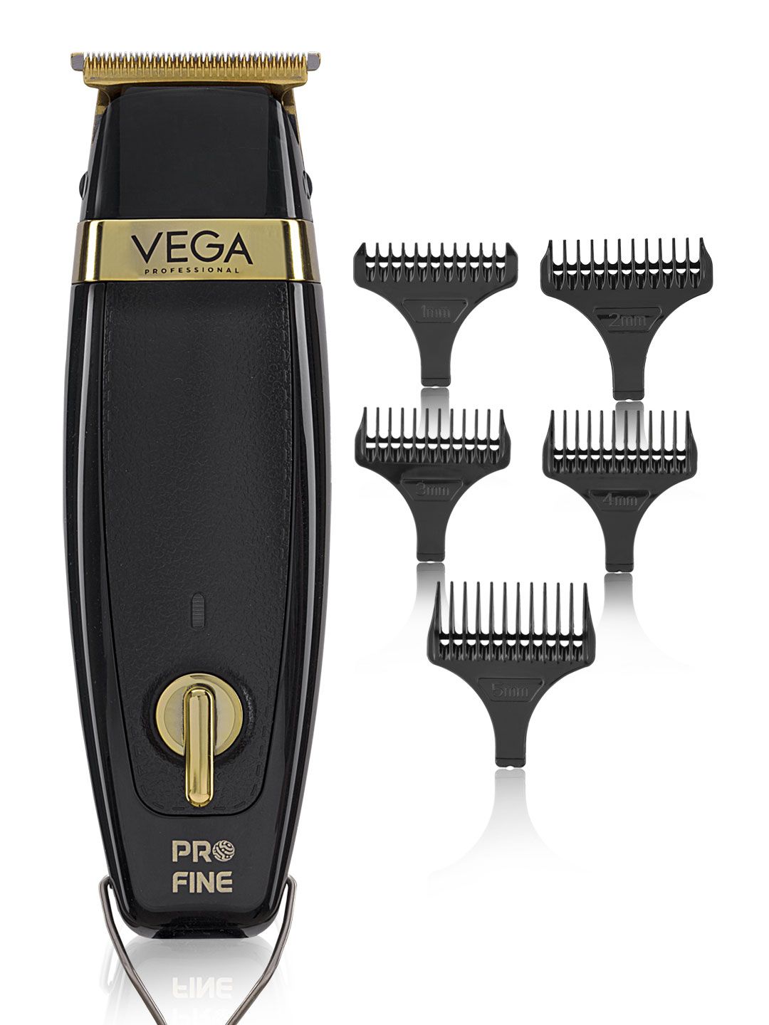 VEGA PROFESSIONAL VEGA PROFESSIONAL VPMHT-05 Pro Fine Hair Trimmer - Black