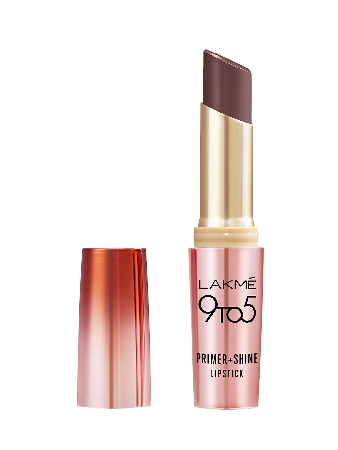 Lakme 9 to 5 Primer+Shine Lipstick for Instant Shine 3.6 g - Chocolate Brown