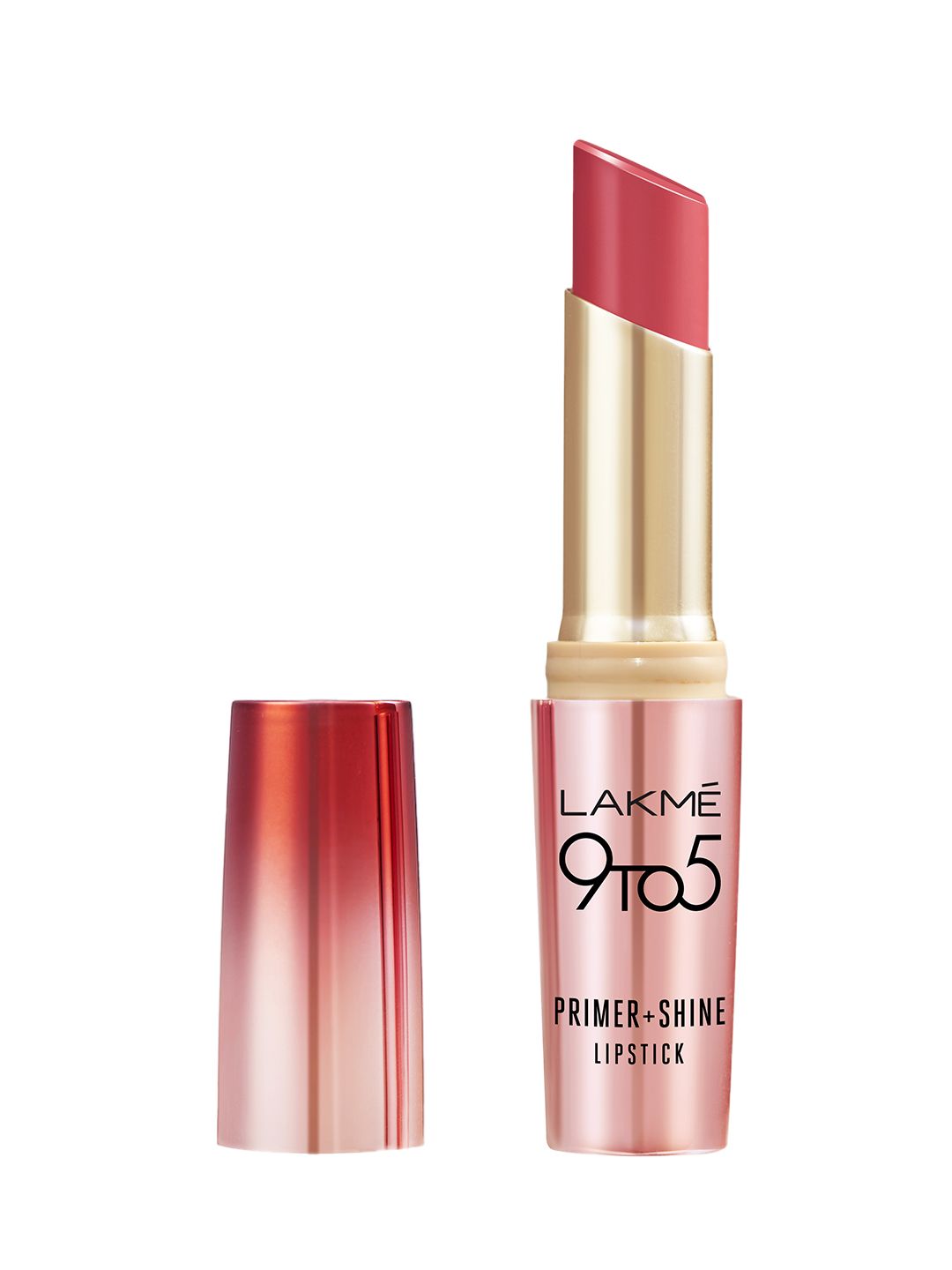 Lakme 9 to 5 Primer+Shine Lipstick for Instant Shine 3.6 g - Ruby Red