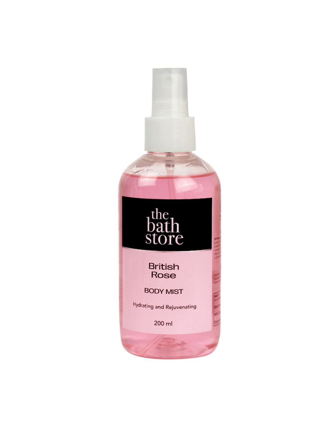 The Bath Store British Rose Hydrating & Rejuvenating Body Mist 200ml