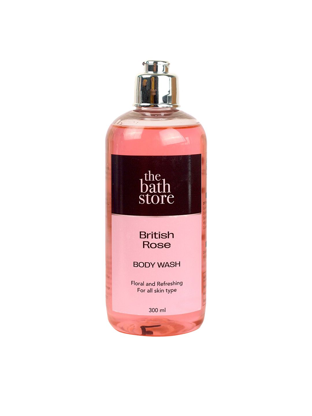 The Bath Store British Rose Floral & Refreshing Body Wash - 300 ml