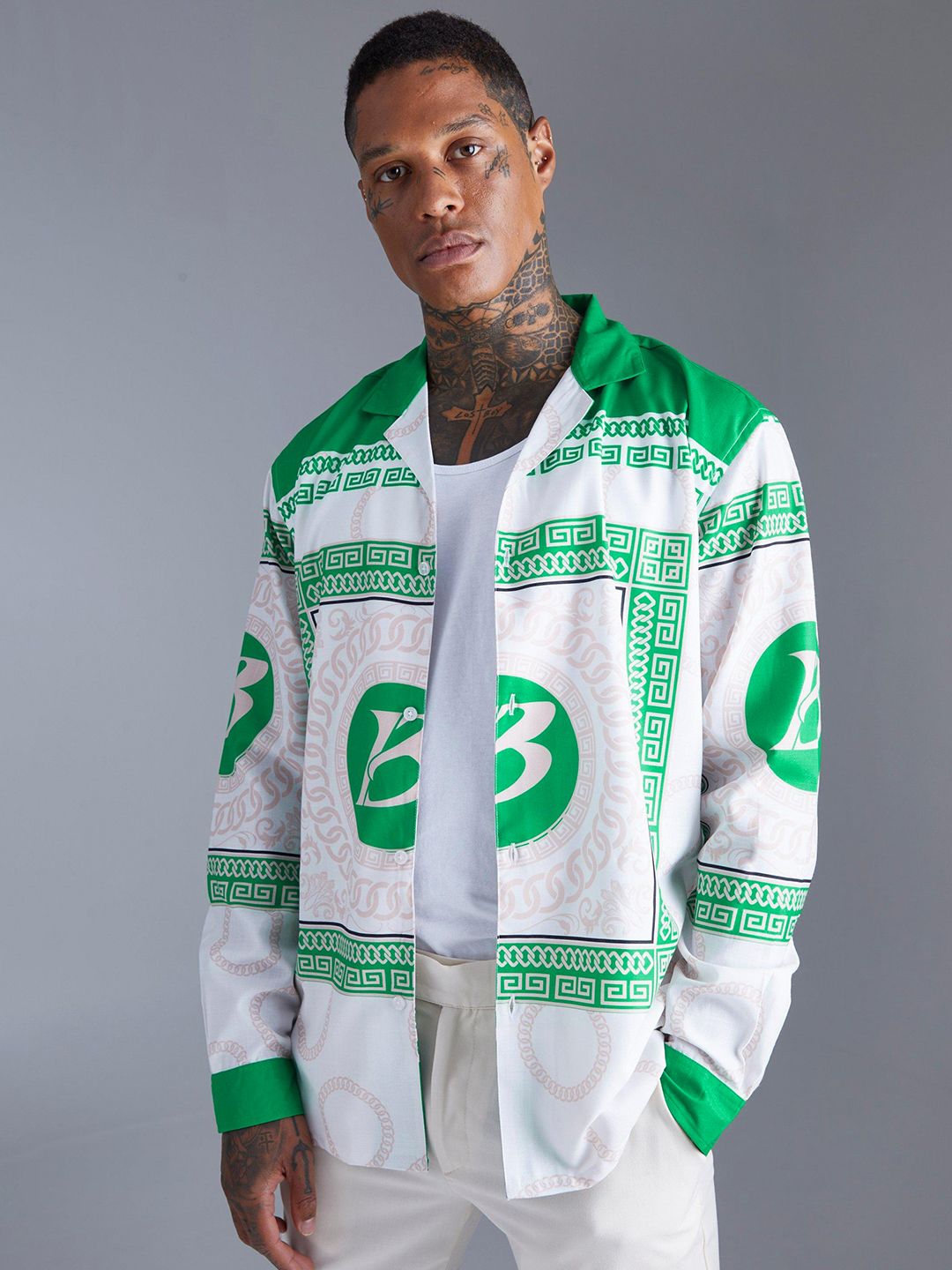 boohoo man AllOverMan トラックスーツ boohoo man AllOverMan トラックスーツ boohoo 【公式通販】