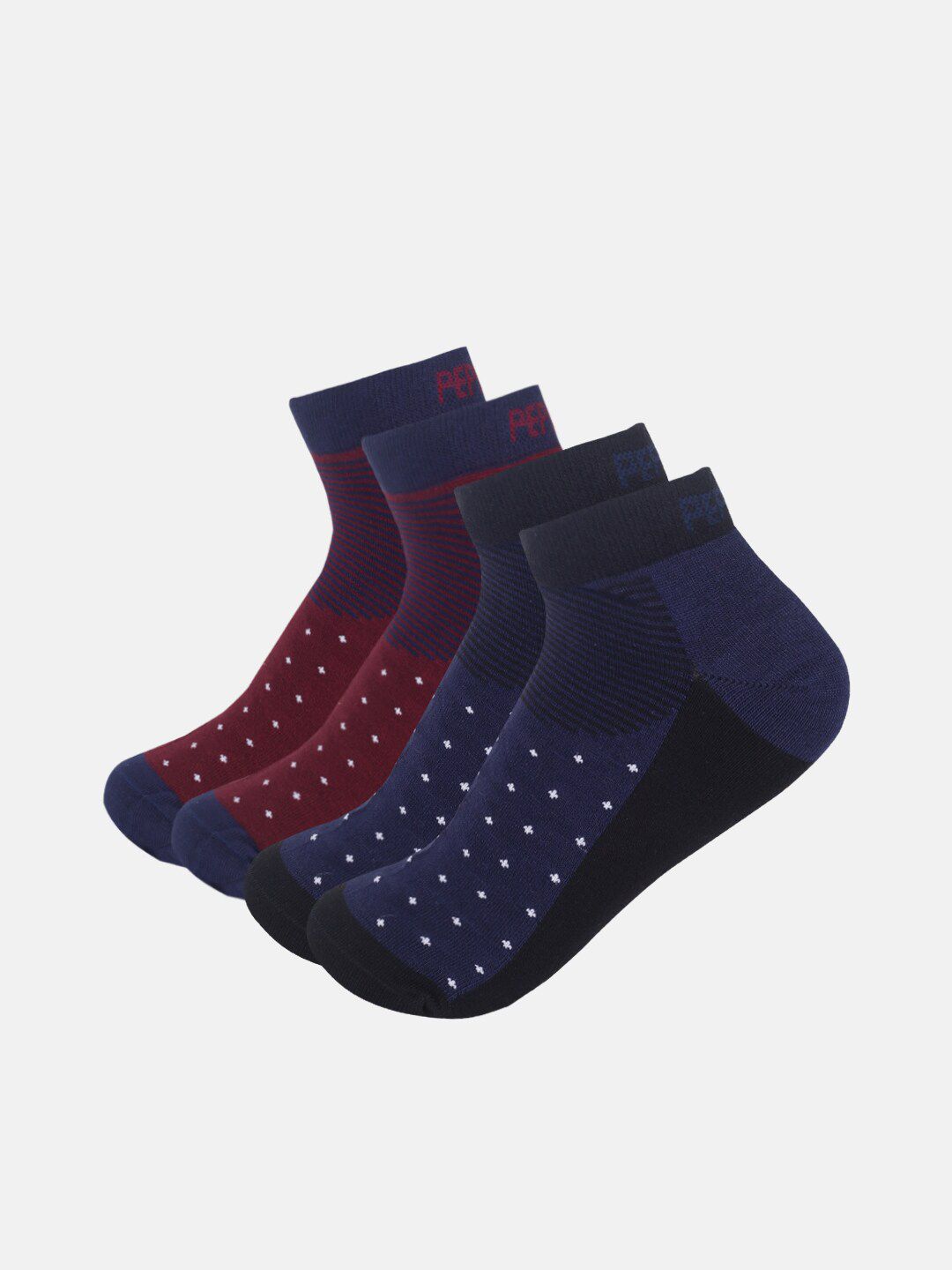 Pepe Jeans Pack Of 2 Anti Microbial Ankle-Length Socks