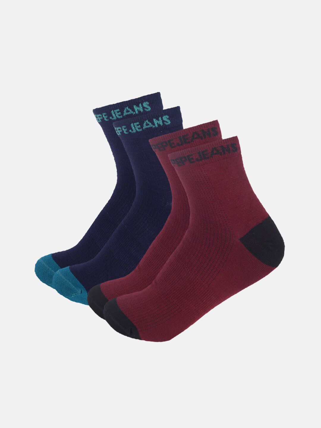 Pepe Jeans Men Pack Of 2 Calf Length Socks