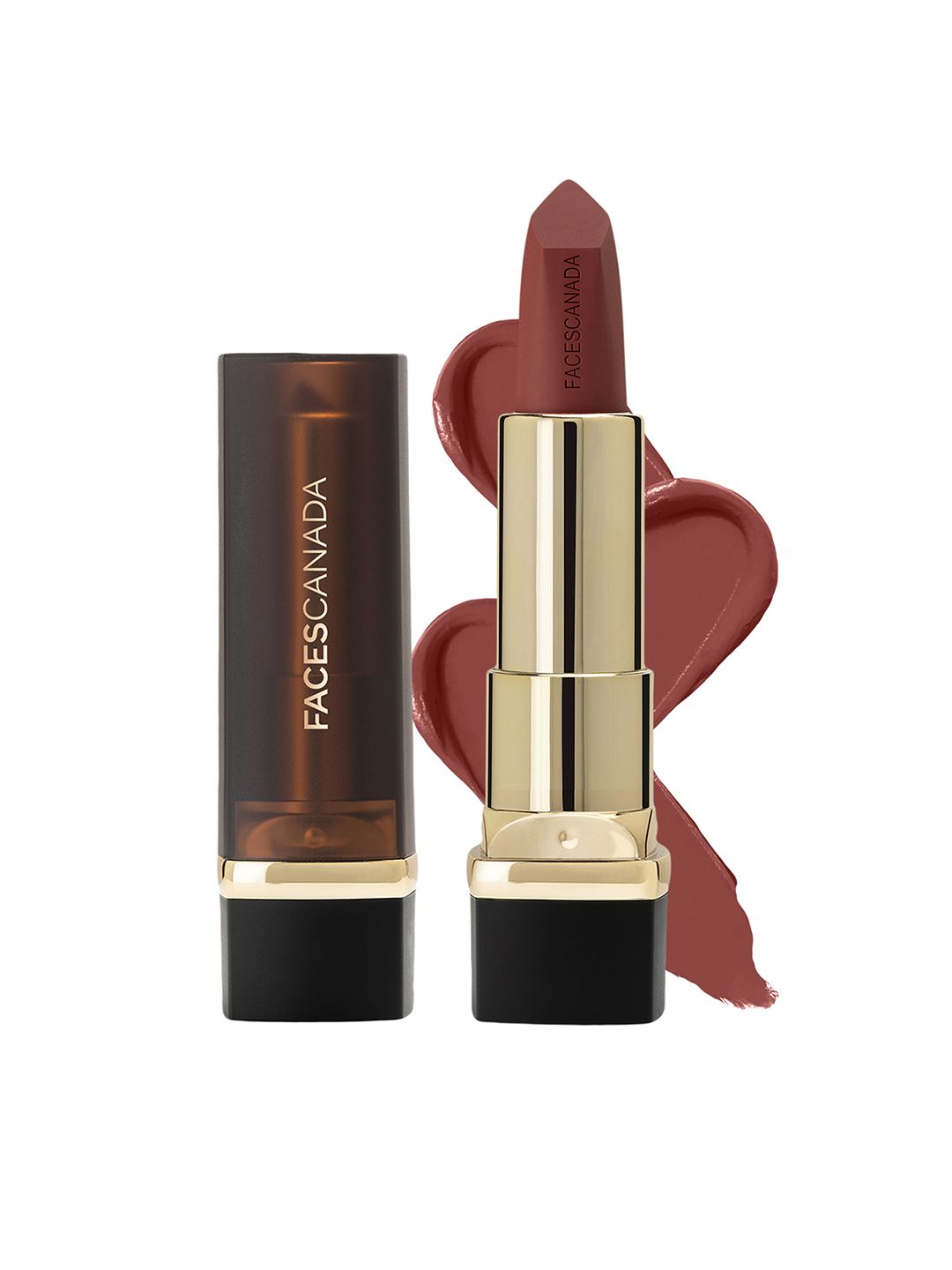 FACES CANADA Intense Color 8 Hr Stay Comfy Matte Creme Lipstick 4.2 g - Lets Get Latte 12