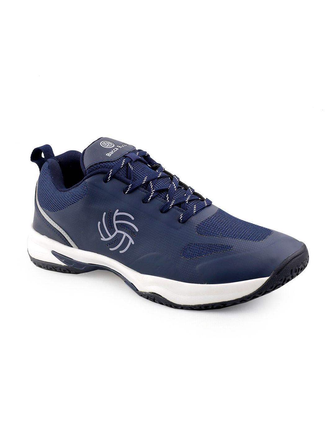 bacca bucci Men Blue Smashtrek Badminton Mesh Shoes