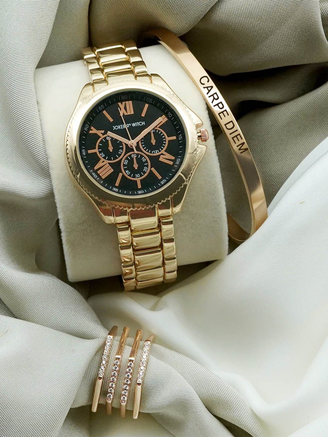 JOKER & WITCH Women Analogue Watch Gift Set JWLT287