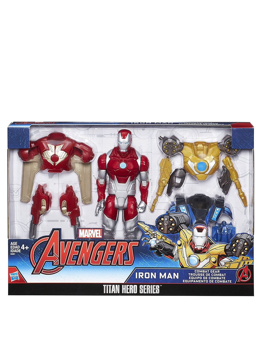 Marvel Infinity War Titan Hero Series Iron Man Con Puerto Ti | Envío gratis