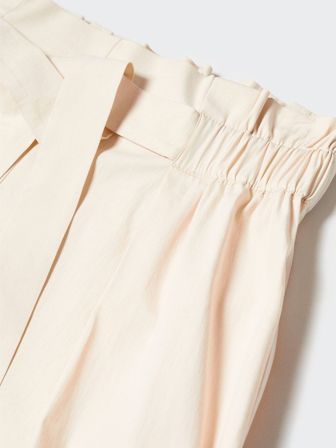 High-Rise Paperbag Shorts