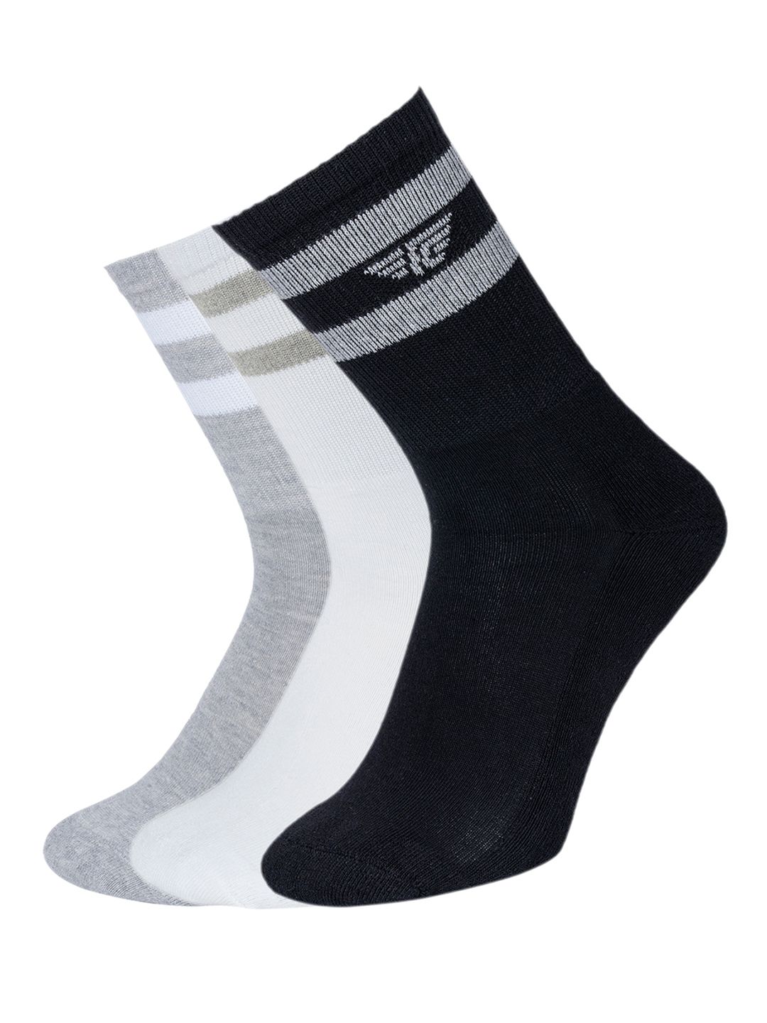 Red Tape Pack of 3 Calf-Length Socks