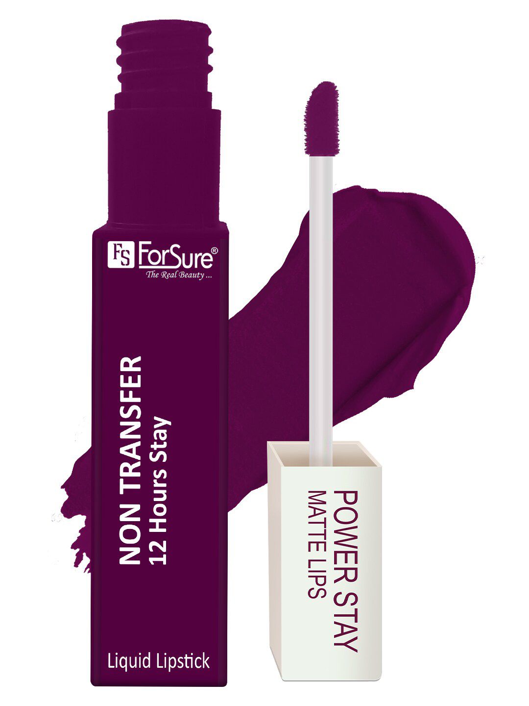 ForSure Power Stay Matte Non-Transfer Waterproof Liquid Lipstick 5ml - Wine Twist 03