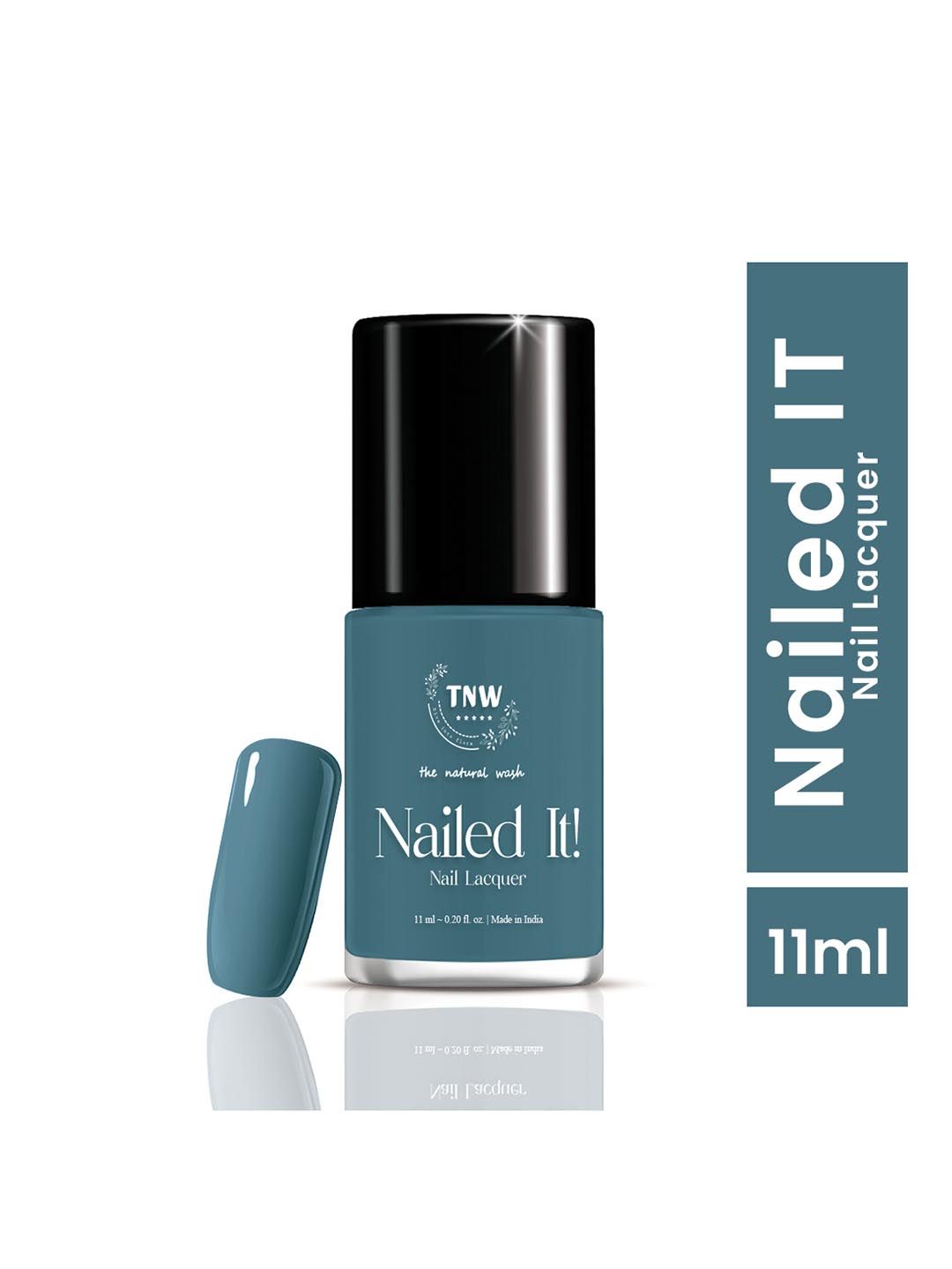 TNW the natural wash Nailed it Long Lasting Nail Lacquer - 11ml - Midnight Kiss 02