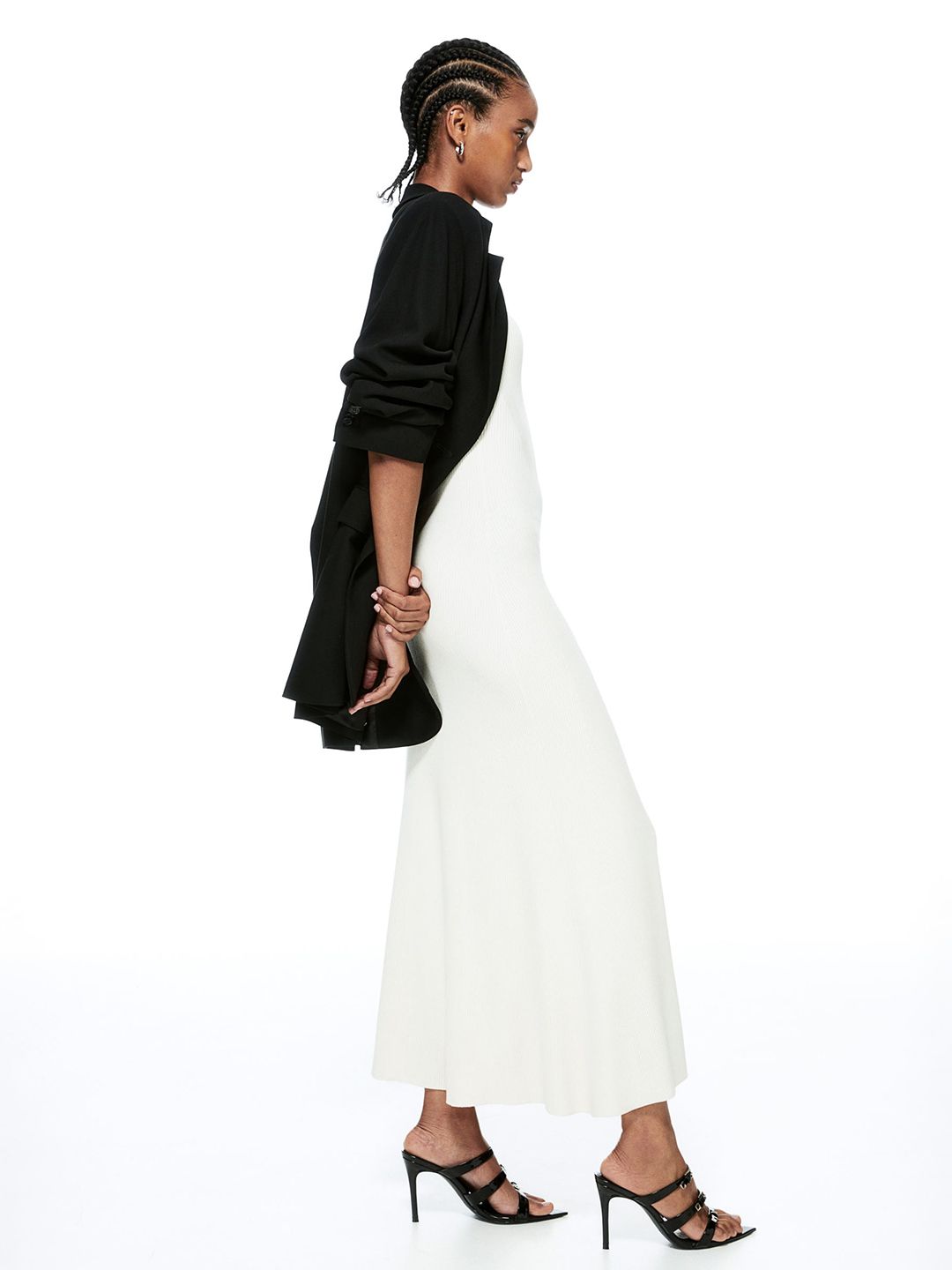 Buy H&M Rib-Knit Bandeau Dress - Dresses for Women 23896384 | Myntra
