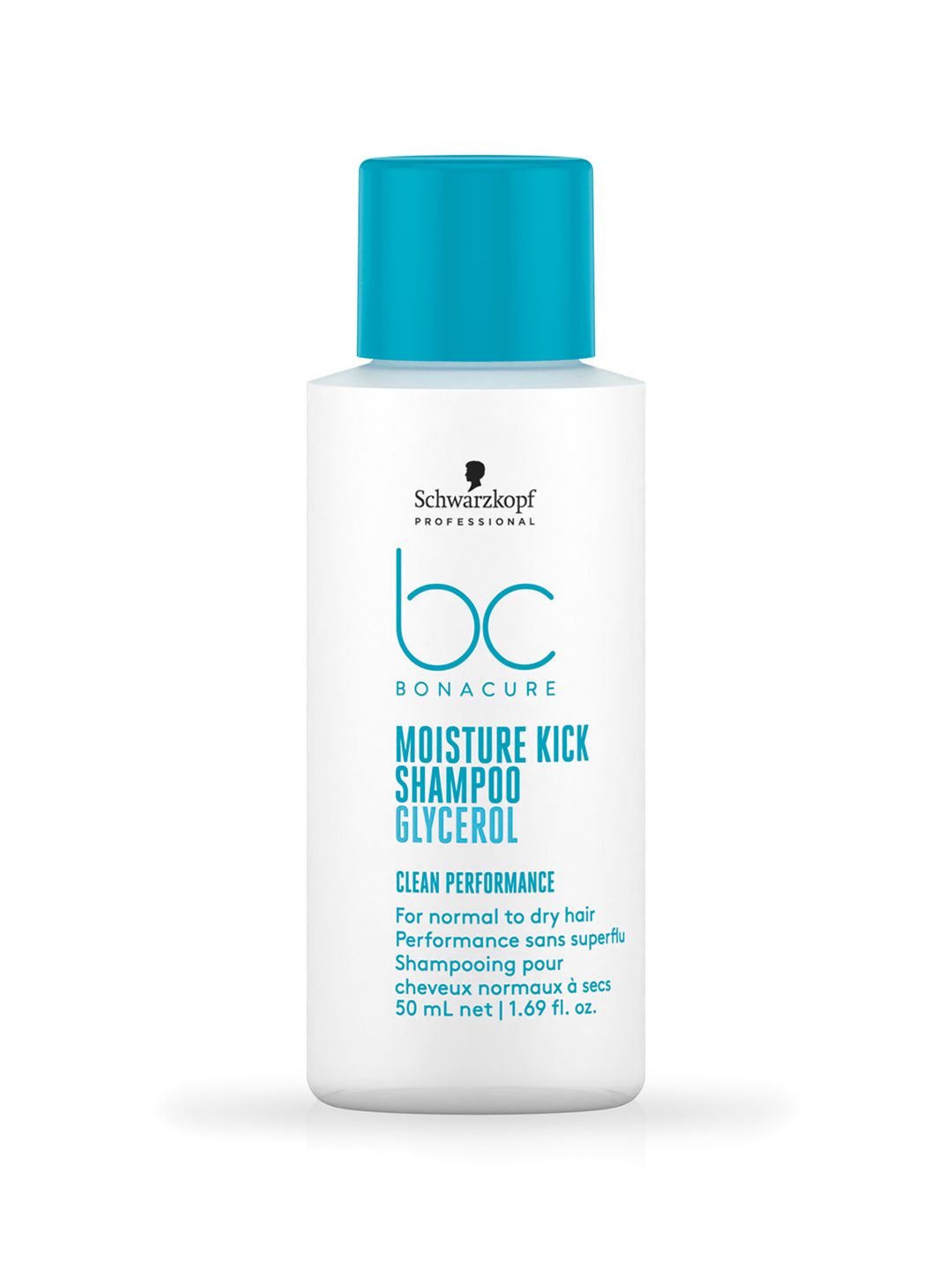 Schwarzkopf PROFESSIONAL Bonacure Moisture Kick Shampoo with Glycerol For Dry Hair - 50ml