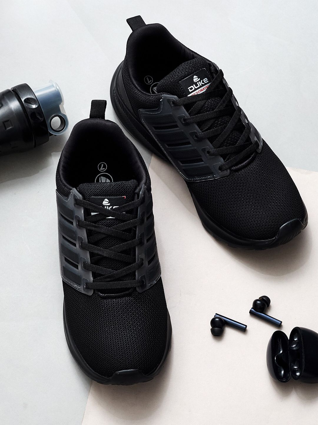 Duke Men Lace-Up Running Shoes
