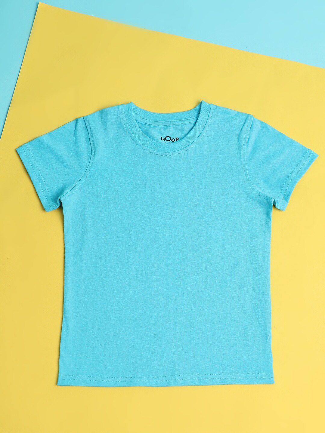 Hoop Girls Round Neck Cotton T-shirt
