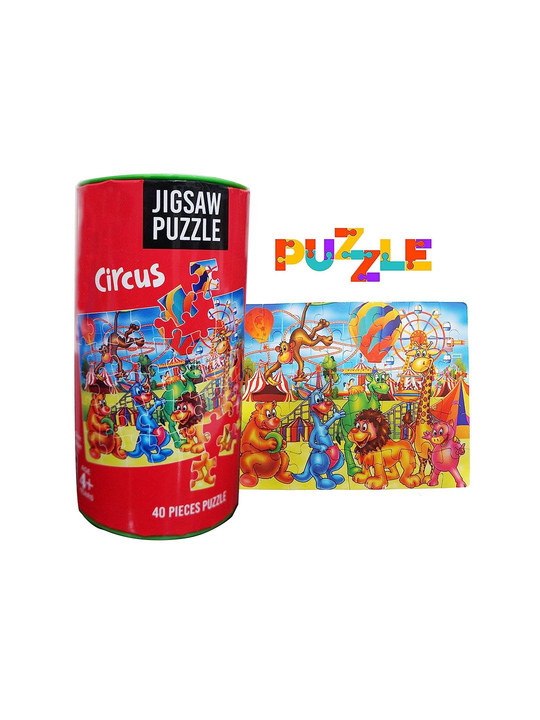 MUREN Kids Mini Jigsaw Puzzles Circus Activity Toys and Games