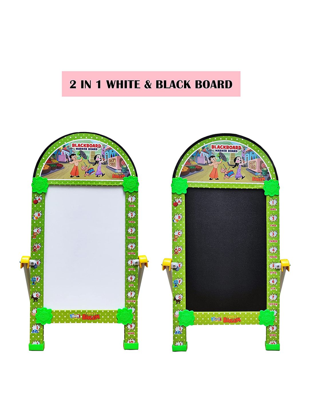 MUREN Kids 2 in 1 Dual Sided Activity Writing Board